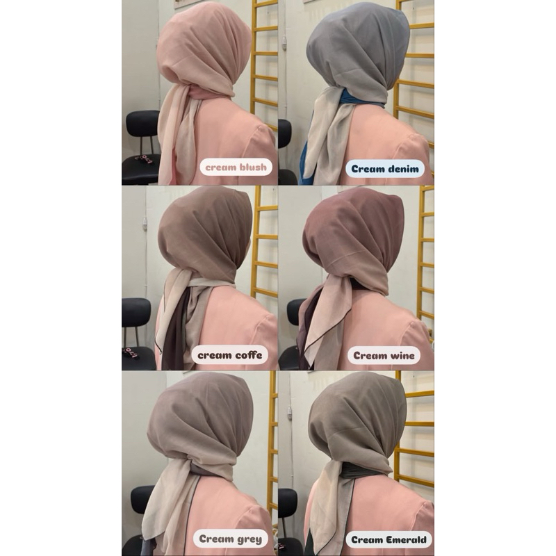 Hijab Paris Japan Gradasi/ Ombre