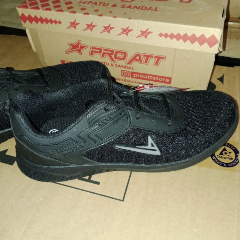 PRO ATT ~ PA 700 sepatu sekolah hitam // sepatu pria wanita