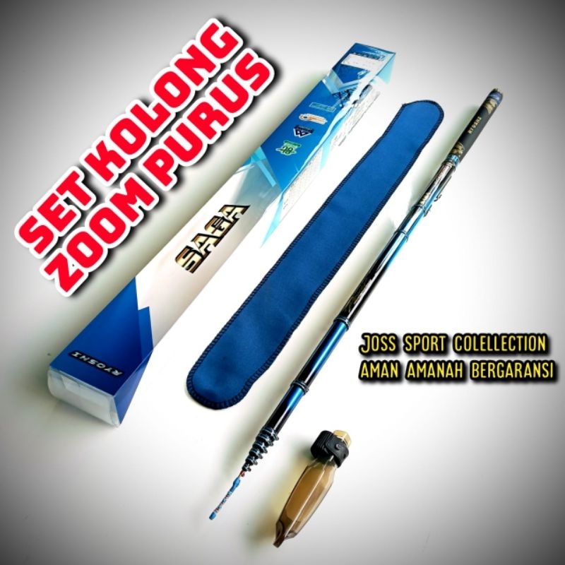 Tegek kolong Ryoshi saga 450 500 600 tegek kolong zoom purus tegek sangat ringan bahan carbon