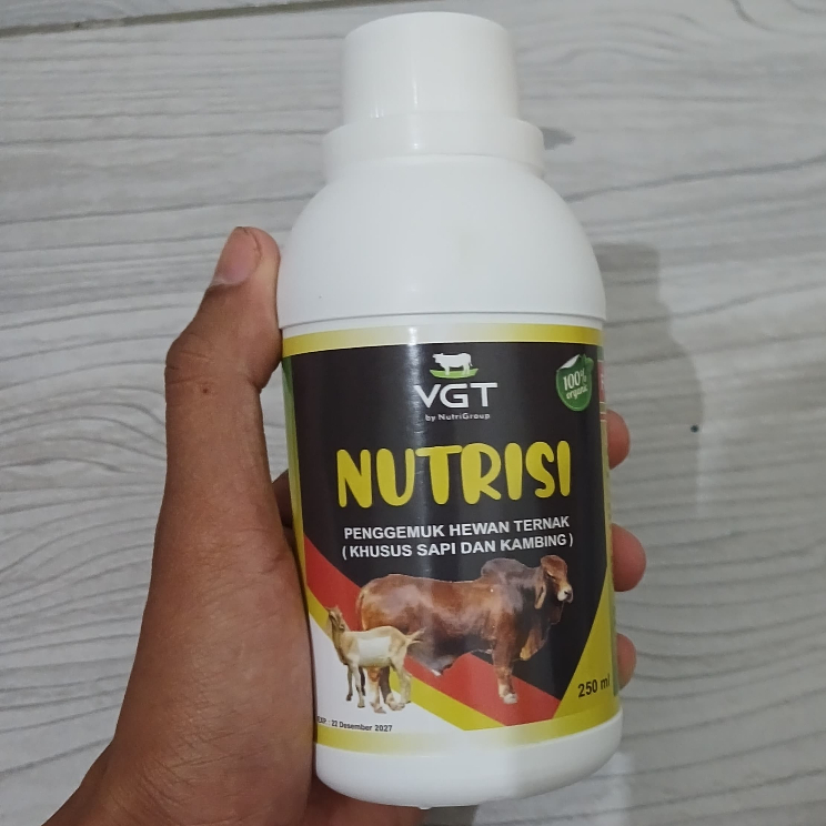 VGT NUTRISI SAPI KAMBING 250ML - vgt sapi penambah ADG insan