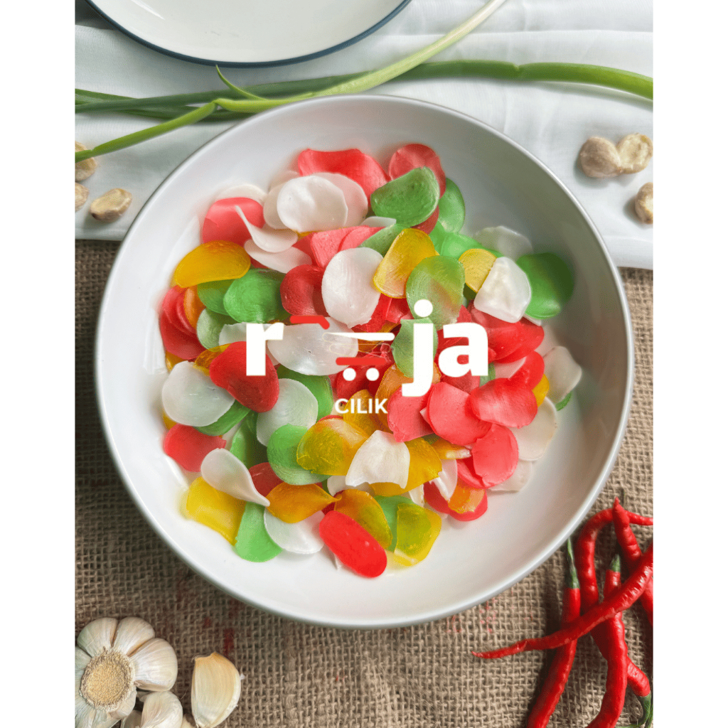 

Kerupuk Balon Arunika Warna Warni! 250 gram; 500 gram dan 1 kg