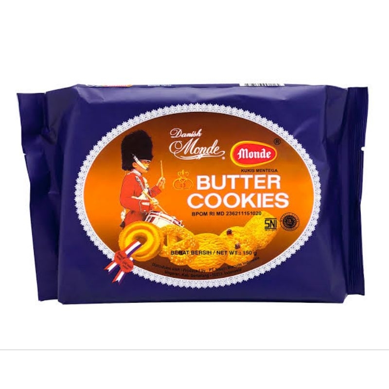 

Monde Butter Cookies 150g