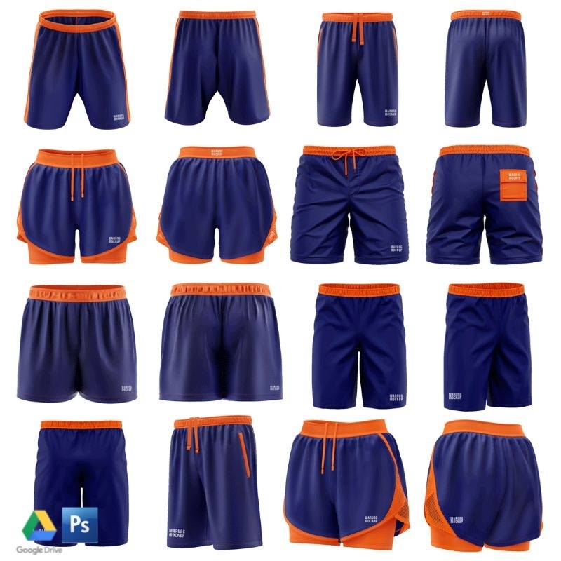 MOCKUP CELANA PENDEK PART 3
