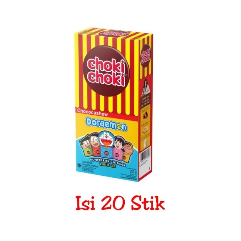

Choki Choki Choco Cashew Box 20 x 10 gr
