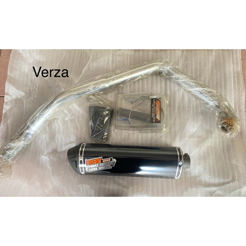 Knalpot VERZA NOB1 Original 3Bold less sound + Db killers