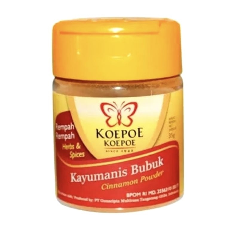 

Koepoe Koepoe Kayu Manis Bubuk 35g