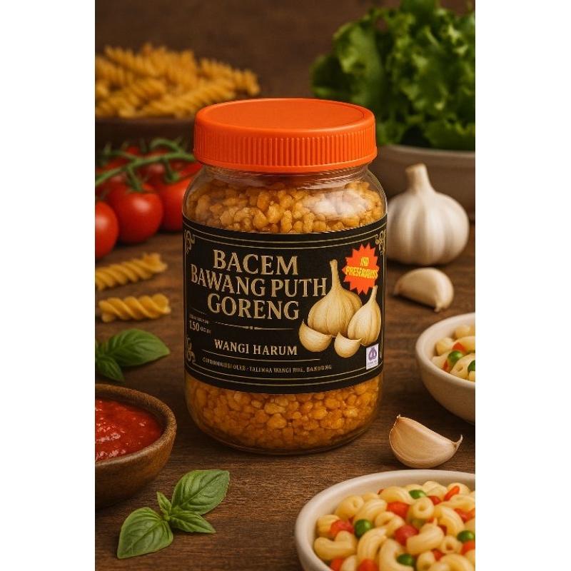 

Baceman bawang putih goreng