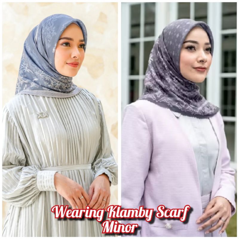 WEARING KLAMBY SCARF MINOR (BACA DESKRIPSI)