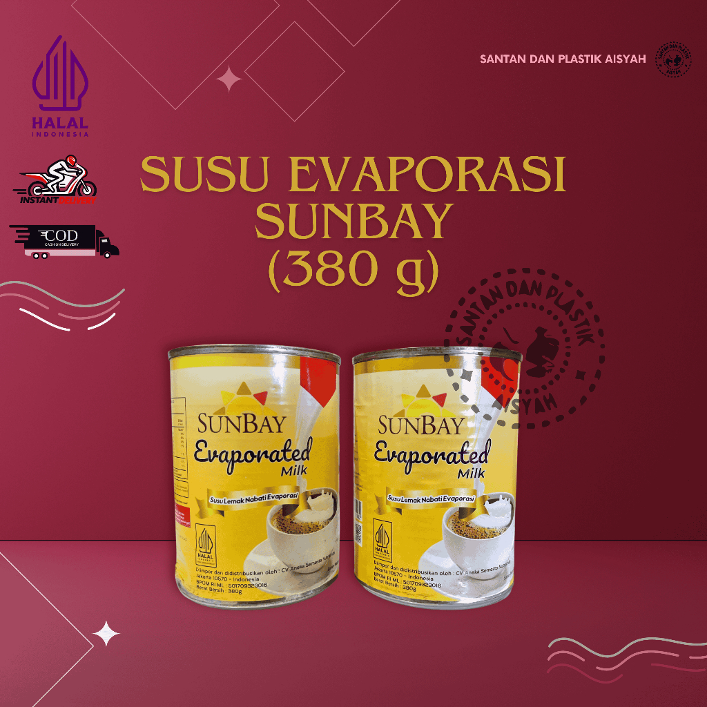 

SUSU EVAPORASI SUNBAY (380 g)
