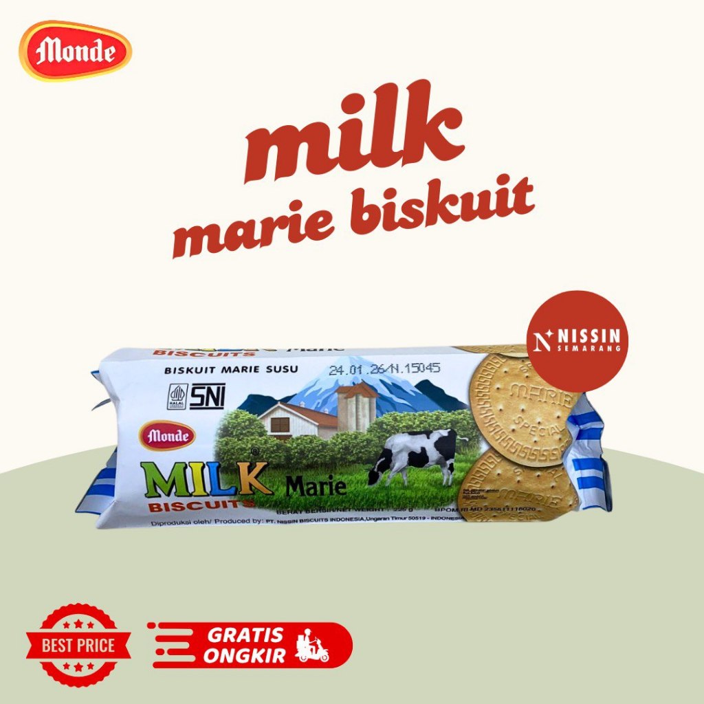 

Biskuit Milk Marie 225gr / 125gr
