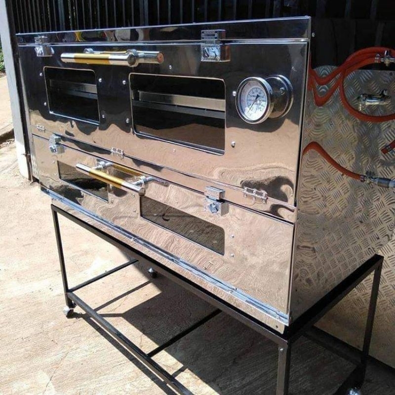 Oven Gas Satu Set Loyang | Profer Gas Satu Set Loyang | Oven gas Stainless