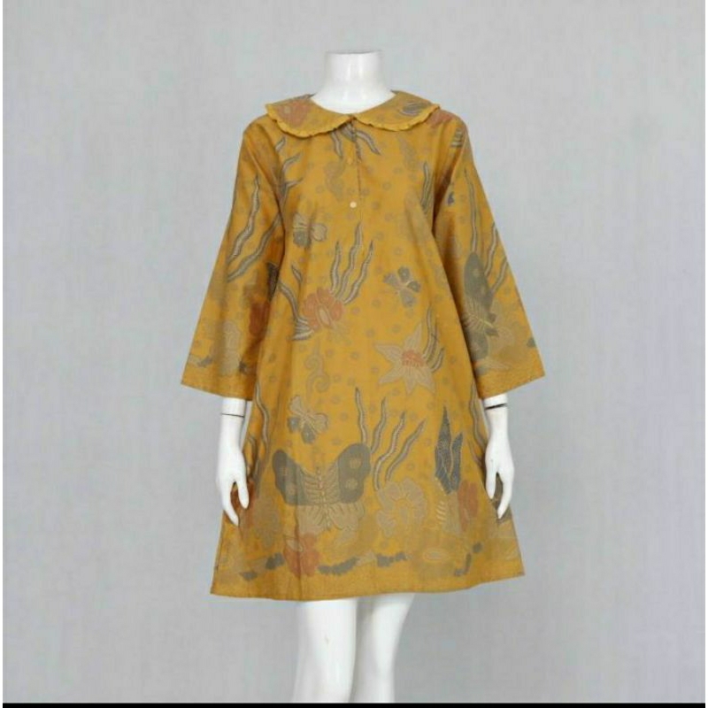 Tunik Kupu Nayaka Batik solo Tunik Batik Wanita