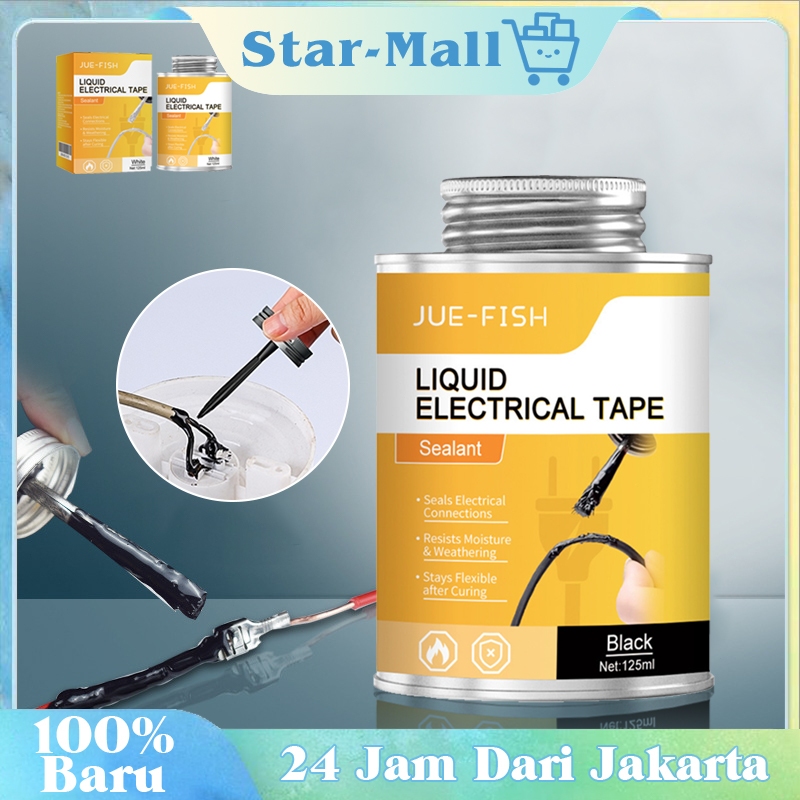 125ml Lem Kabel Cair Tahan Air / Replace Heat Shrinkable Electrical Adhesive / Isolasi Tahan Api