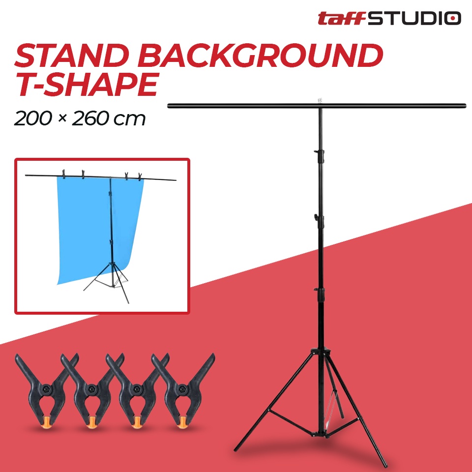 55PALING DIMINATI Tiang Stand Backdrop Background Studio Foto Produk Aneka Ukuran