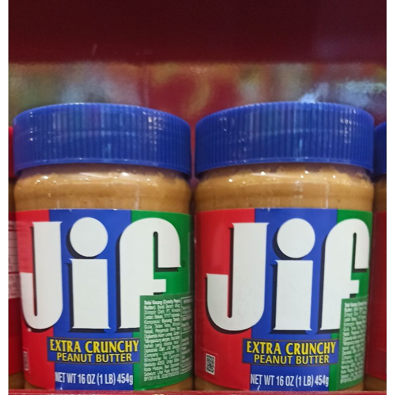 

JIF Extra Crunchy Peanut Butter USA 454g / Jif Selai Kacang Kasar 454g