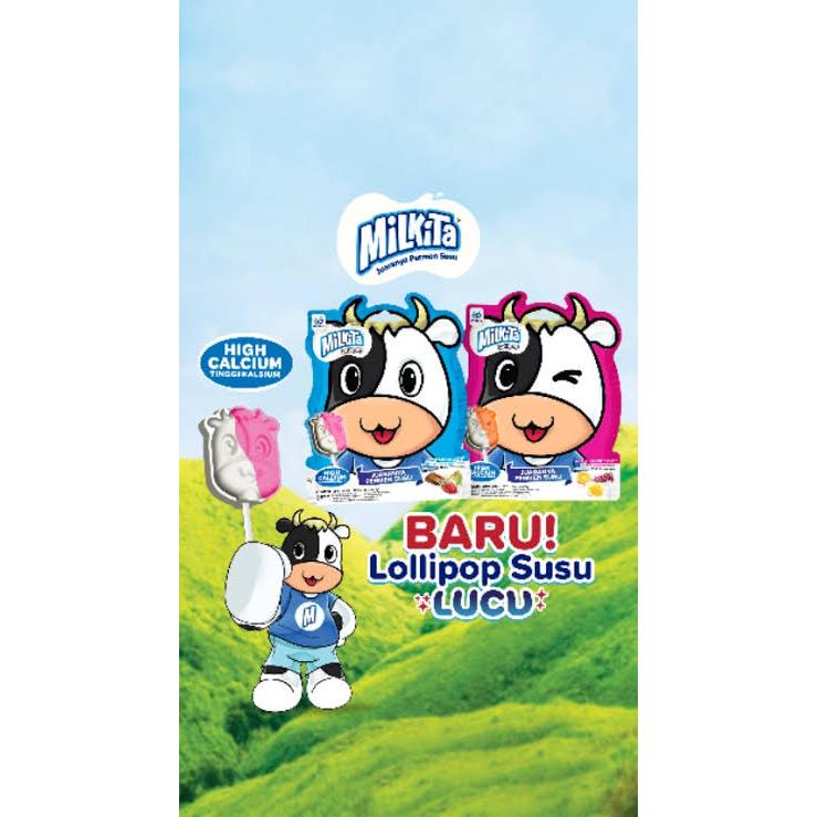 

Milkita Milki Permen Lolipop Susu Lucu