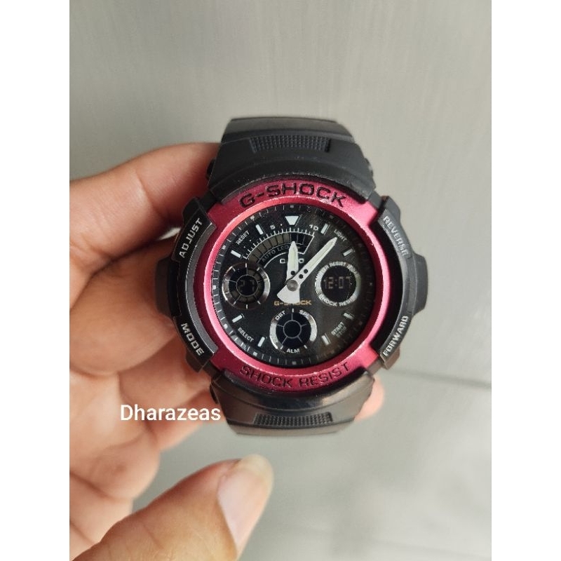 Jam Tangan Casio G Shock Gshock AW-591 second bekas