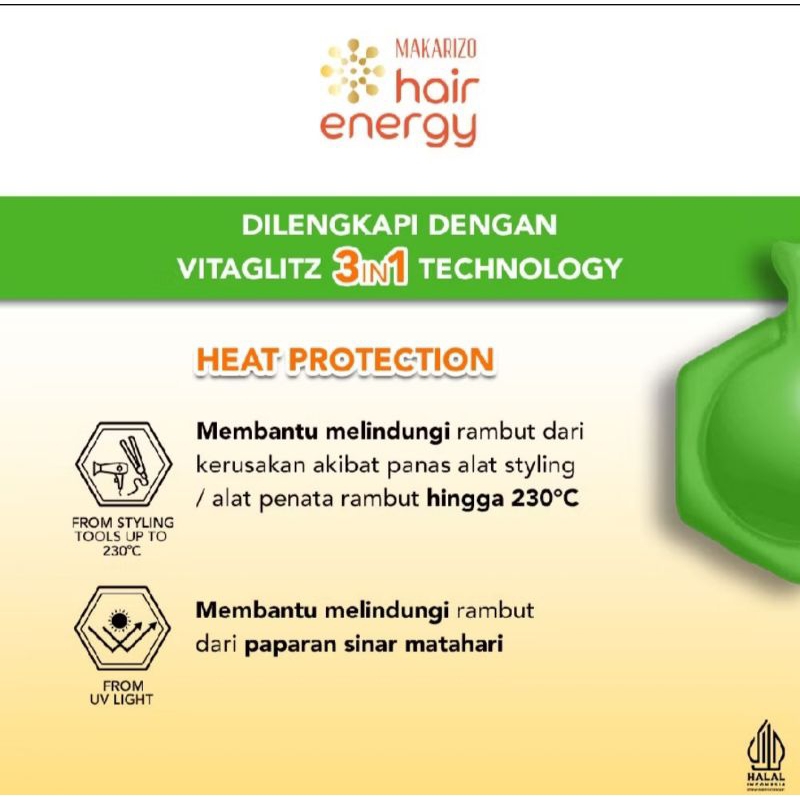 MAKARIZO VITAGLITS HAIR KERATIN  SERUM