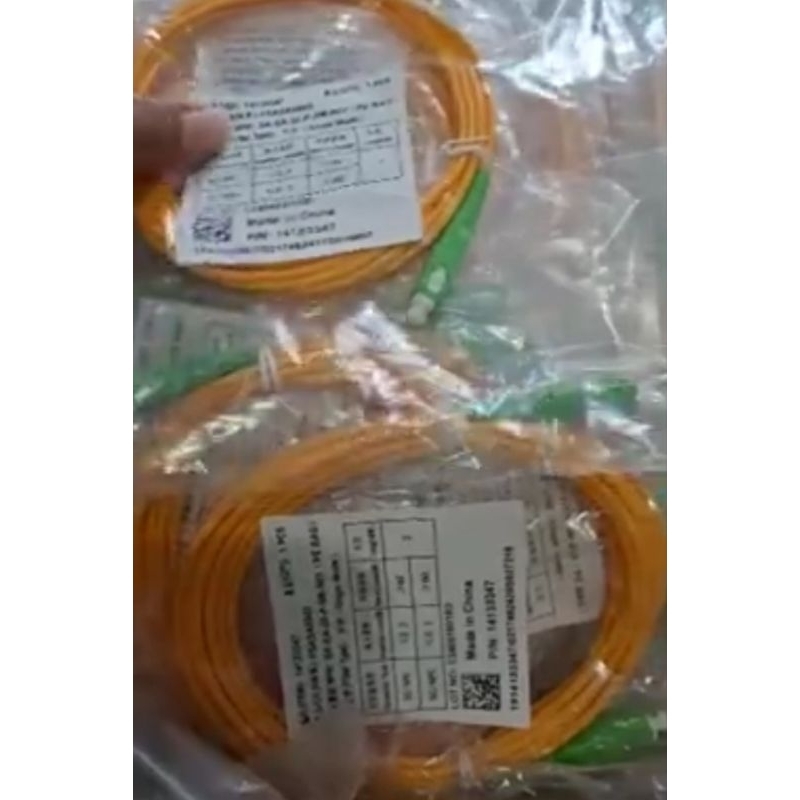 patchcord sc apc 3m 3mm