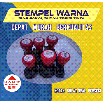 

STEMPEL FLASH, STEMPEL CUSTOM, STEMPEL OTOMATIS, STEMPEL WARNA