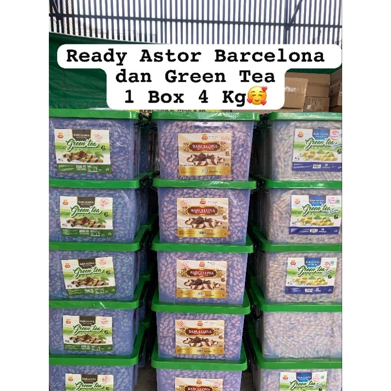 

ASTOR GREEN TEA BOX 4 Kg