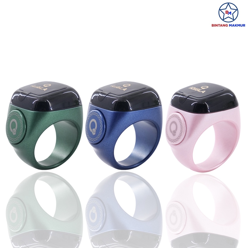 55 Terpercaya Tasbih Digital IQibla Zikir NOOR Smart Tasbih Oled Display Original