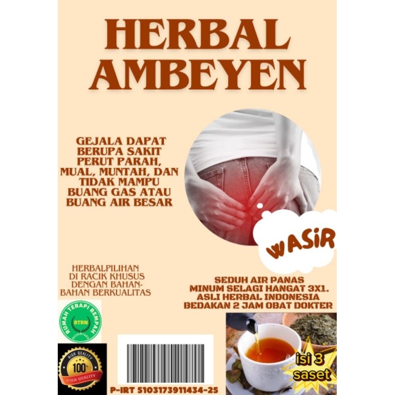 

Herbal Ambeyen, Wasir ,Ampuh