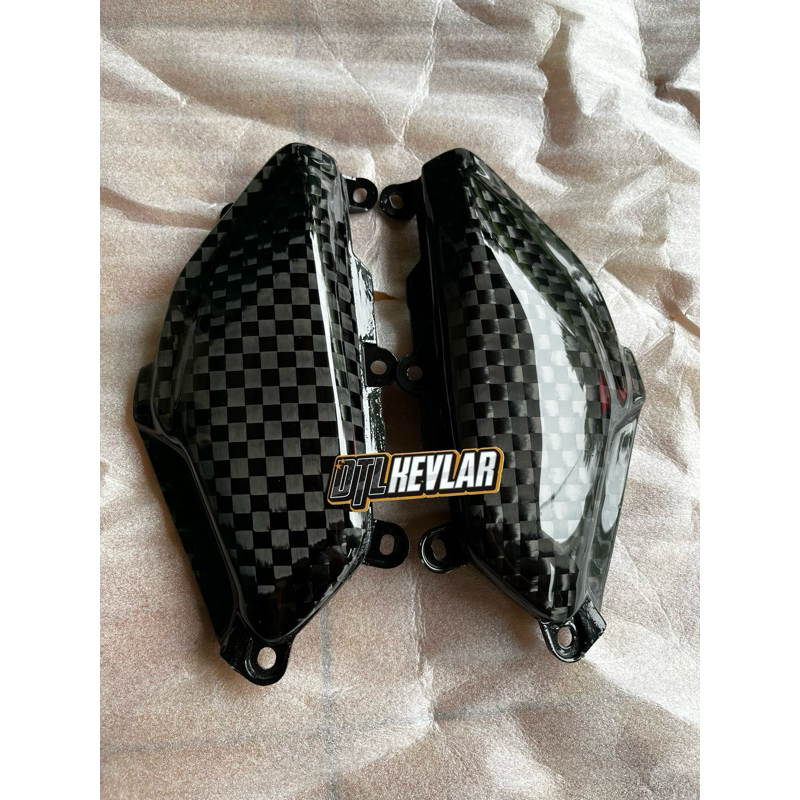 sirip body kiri kanan nmax old carbon kevlar