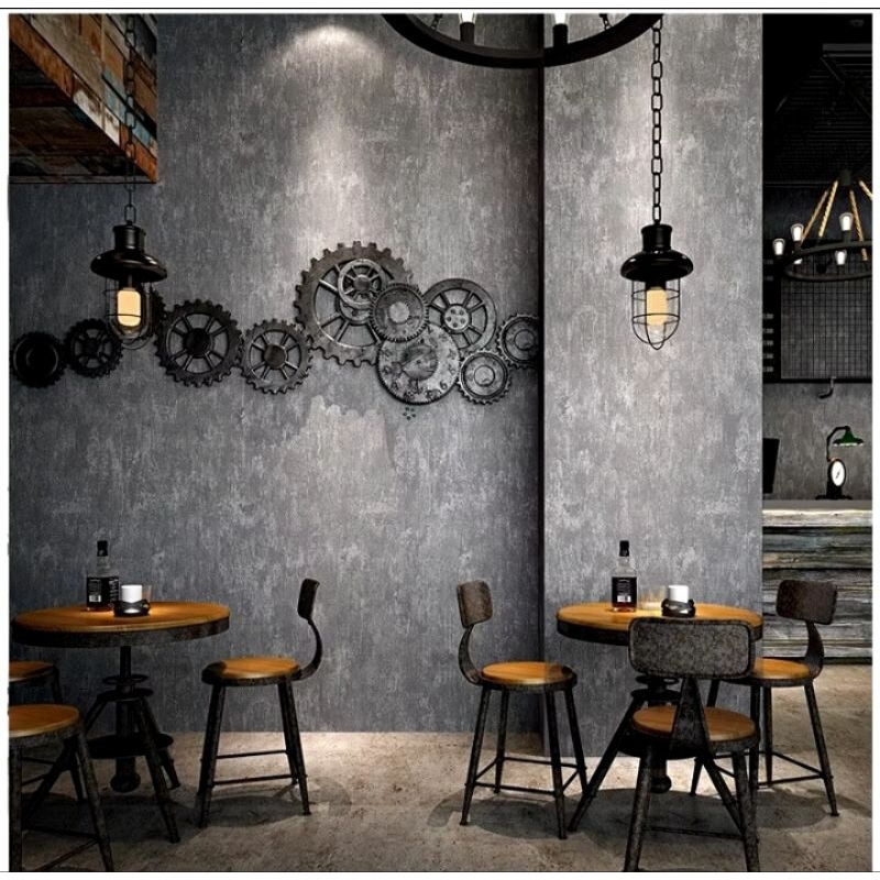 WALLPAPER ABU SEMEN WALPAPER DINDING KERAMIK WALLSTIKER ABU SEMEN ALAMI ELEGAN INDAH PRAKTIS & MUDAH