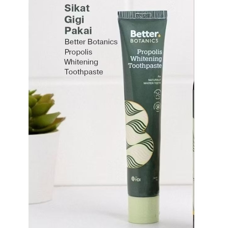 BETTER BOTANICS PROPOLIS WHITENING TOOTHPASTE HDI
