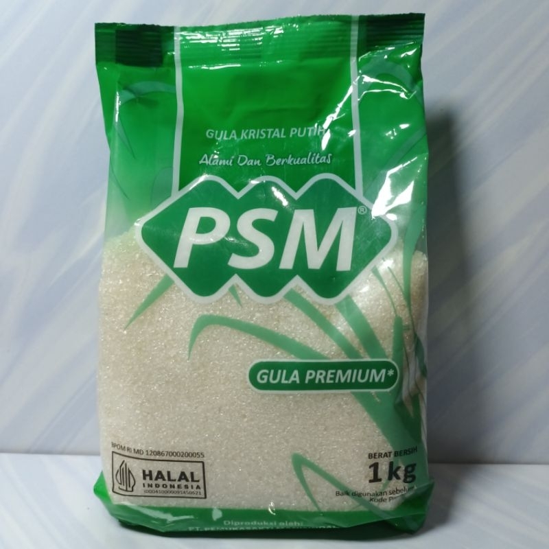 

PSM Gula Pasir Kristal Putih Premium 1 kg