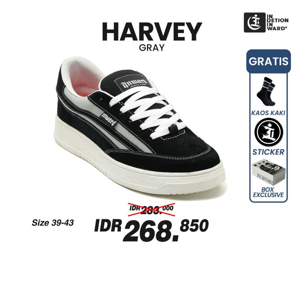 [Payday PROMO] Indetion Inward - HARVEY | Sepatu pria | sneakers