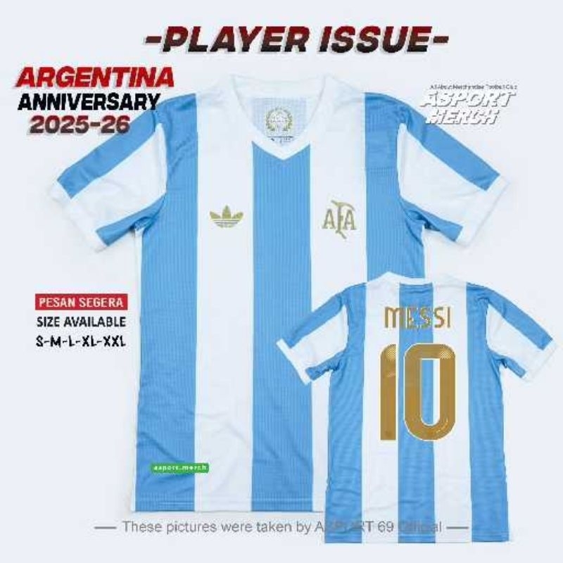 JERSEY PLAYER ISSUE ARGENTINA HOME 2025/2026 - PLAYER VERSION
