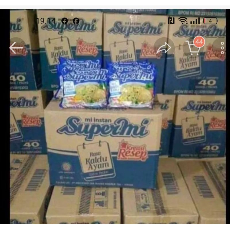 

Supermi 1 kotak isi 40bungkus