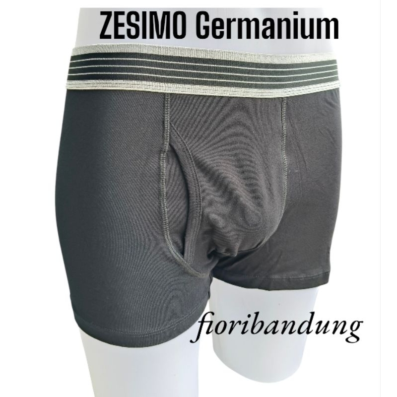 FIORI Boxer ZESIMO GERMANIUM Black | Celana Dalam Celana Boxer Pria