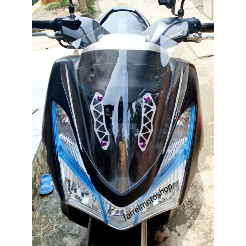 VISOR YAMAHA LEXI FULL BENING