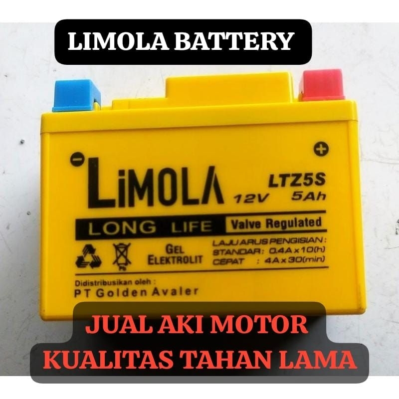 AKI KERING LIMOLA GTZ5S MF 5Ah