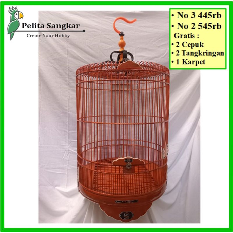 kandang murai rafi jaya no3 gratis cepuk tangkringan karpet