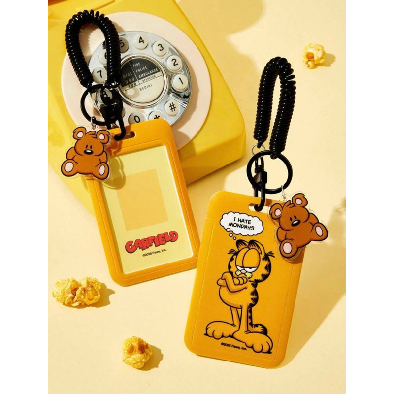 

LANYARD CARD HOLDER GARFIELD GANTUNGAN KARET - SHEIN x Garfield