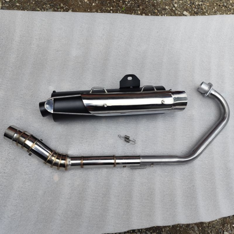 knalpot Scorpio standar bedelan pnp tiger mega pro verza Gl vixion cb150r satria fu jupiter mx byson