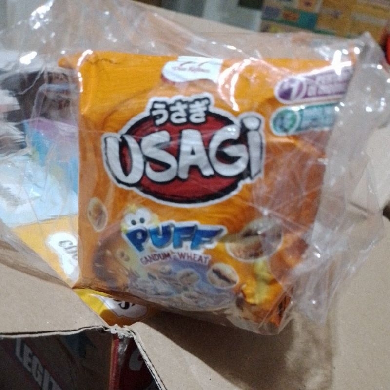 

snack usagi makanan ringan gandum rasa caramel
