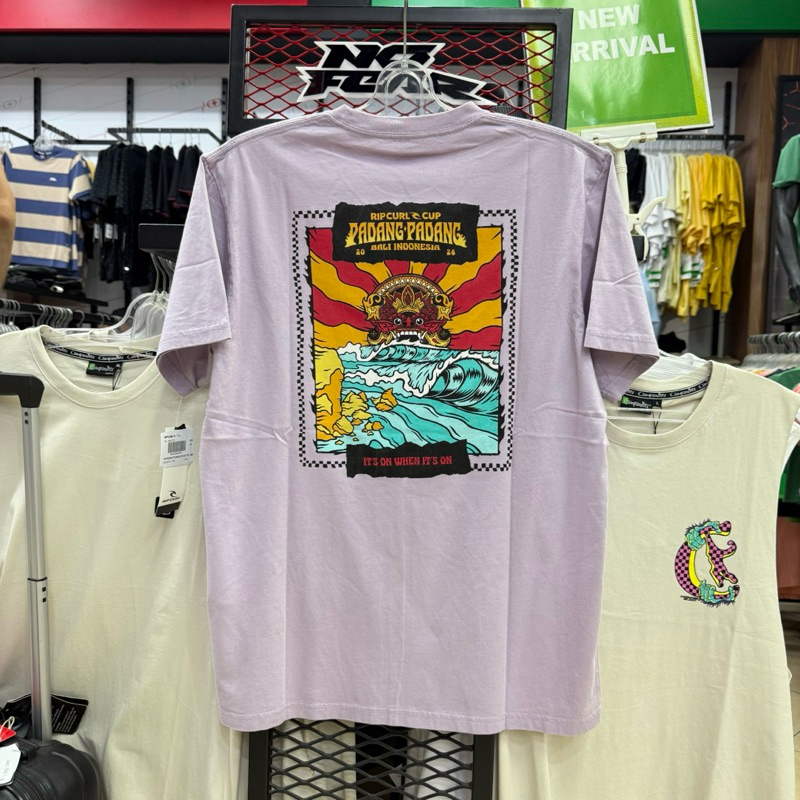Kaos Ripcurl Padang Padang Cup Lilac