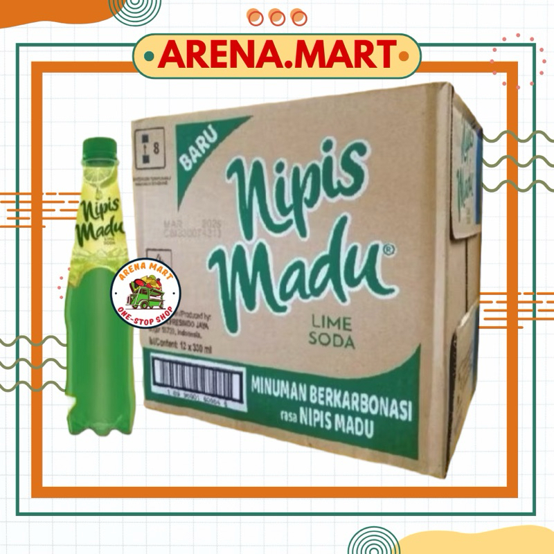 

NIPIS MADU LIME SODA 330ML 1 DUS ISI 12 BOTOL