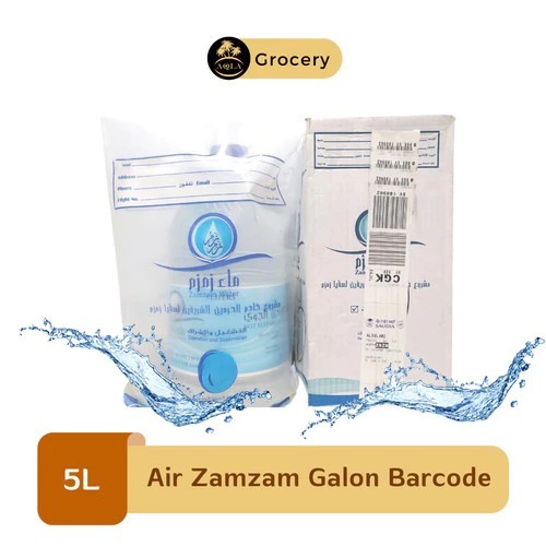 

Zam Zam Original 5 Liter Makkah Asli Menyehatkan Tubuh