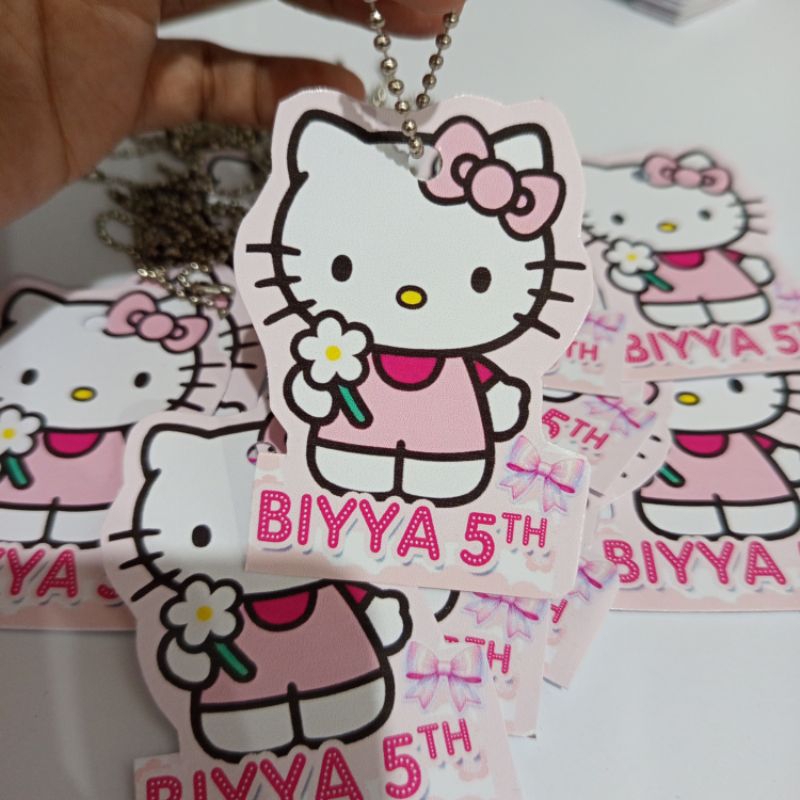 

HANGTAG HELLO KITTY LABEL TAG BIRTHDAY HELLO KITITY ULANG TAHUN ANAK HANGTAG CUSTOM