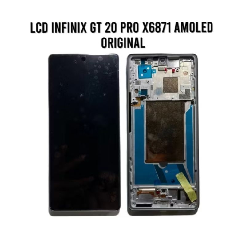 lcd + frame infinix gt 20 pro