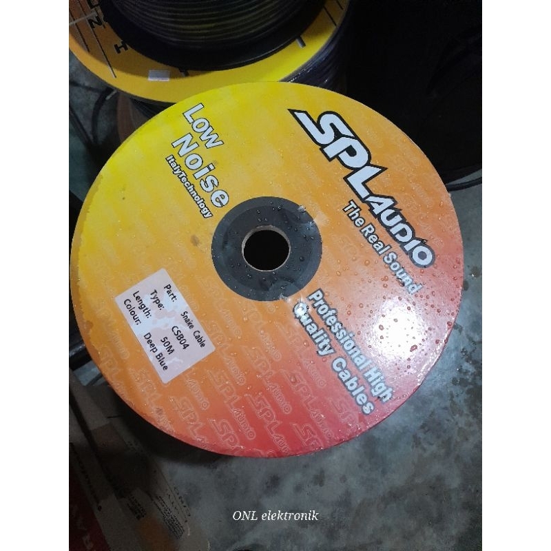 kabel input/snake SPL AUDIO CSB 04 BIRU ISI 4 roll