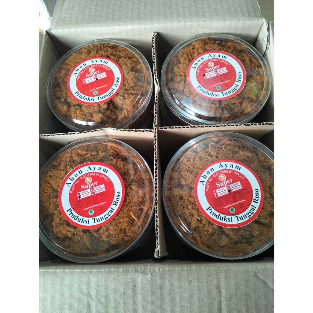 

ABON AYAM TOPLES 250 Gram