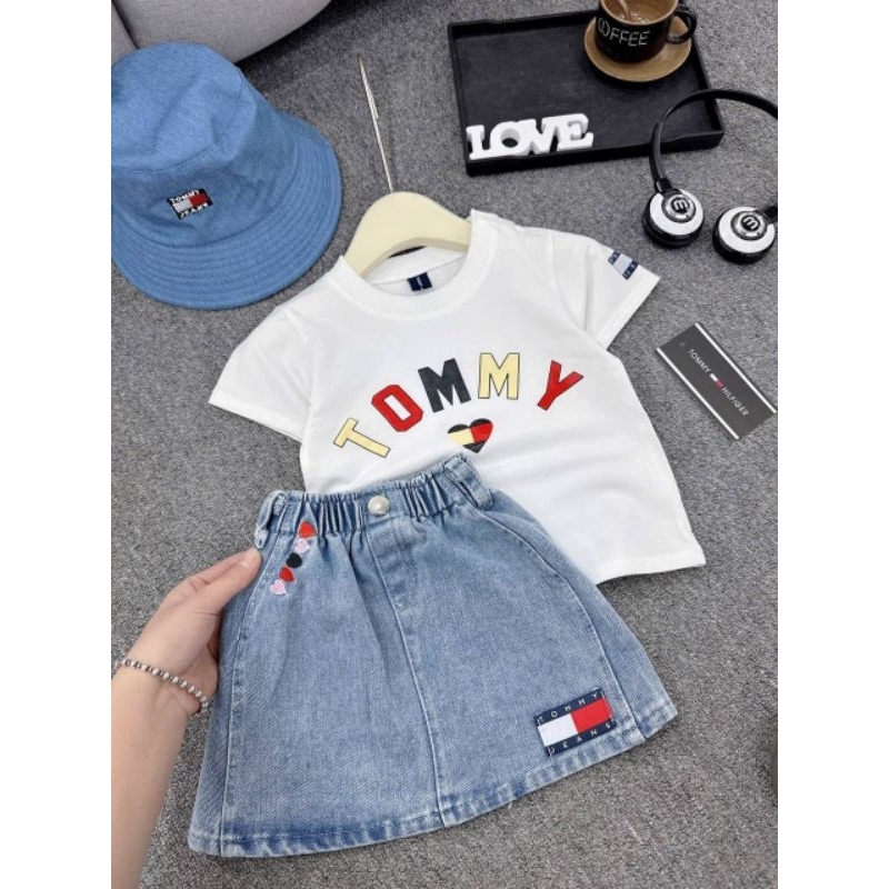 Set Rokcel Anak perempuan Tommy