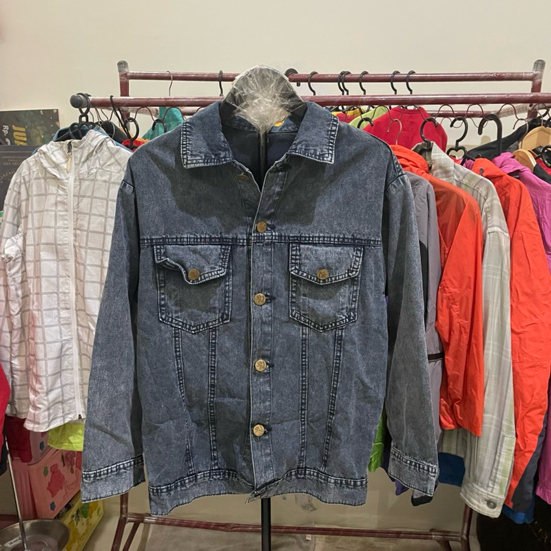 JAKET JEANS DENIM BENEFIT SECOND